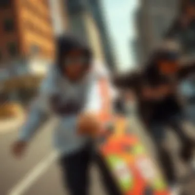 Collaborative Synergy in Streetwear Fashion-forward streetwear collaboration