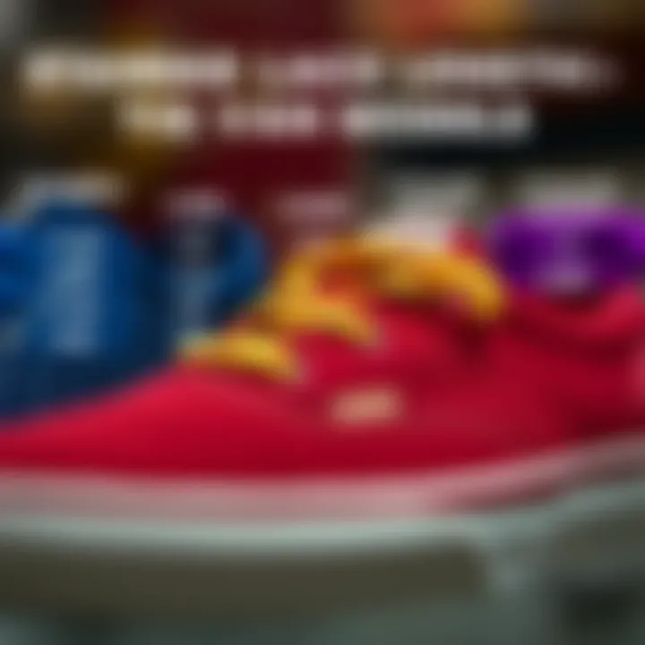 Standard Lace Lengths Across Vans Models Comparison chart of standard lace lengths for different Vans models