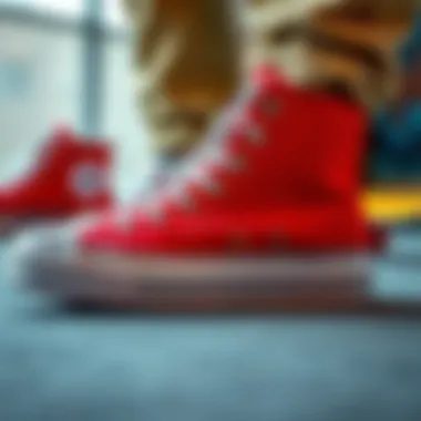 Comparison of traditional footwear materials versus memory foam technology