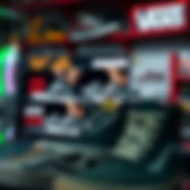 Online Shopping for Vans Shoes An online shopping interface featuring Vans shoes