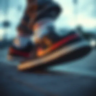 Visual guide for preparing Nike shoes for return