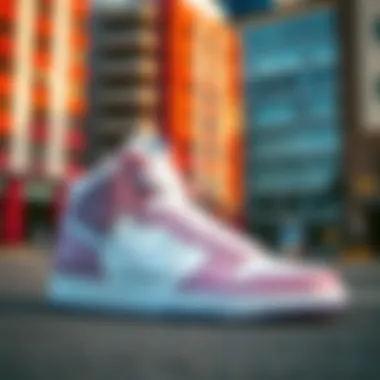 Nike Court Vision Mid against a urban backdrop representing lifestyle integration