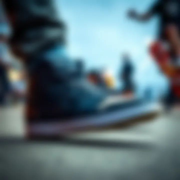 Evolution of Nike Skateboarding Footwear Historical timeline of Nike's skateboarding footwear, highlighting the evolution of Charge Mids.