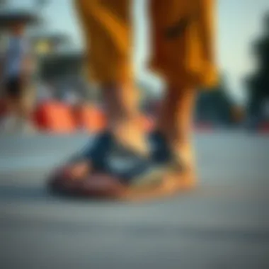 Nike slides integrated into casual skate culture