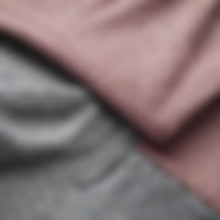 Close-up of a Nike hoodie fabric showcasing its texture and quality