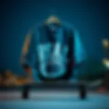 Real Skateboards Sweatshirt Fashion A stylish Real Skateboards sweatshirt displayed on a skateboard