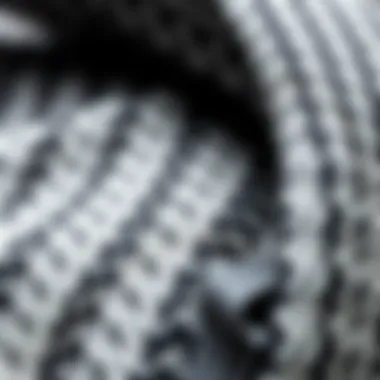 The Unique Texture of Reverse Weave Fabric Close-up of reverse weave fabric showcasing its unique texture and durability.