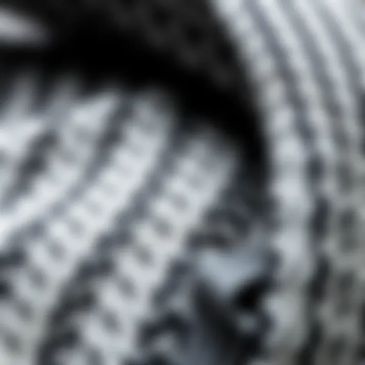 The Unique Texture of Reverse Weave Fabric Close-up of reverse weave fabric showcasing its unique texture and durability.