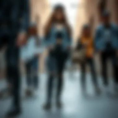 Fashion Forward: Styling Skinny Black Denim for Skate Culture A collection of fashionable outfits featuring skinny black denim jeans styled for different skateboarding occasions