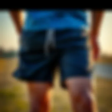 Athletic shorts designed for sports and activities