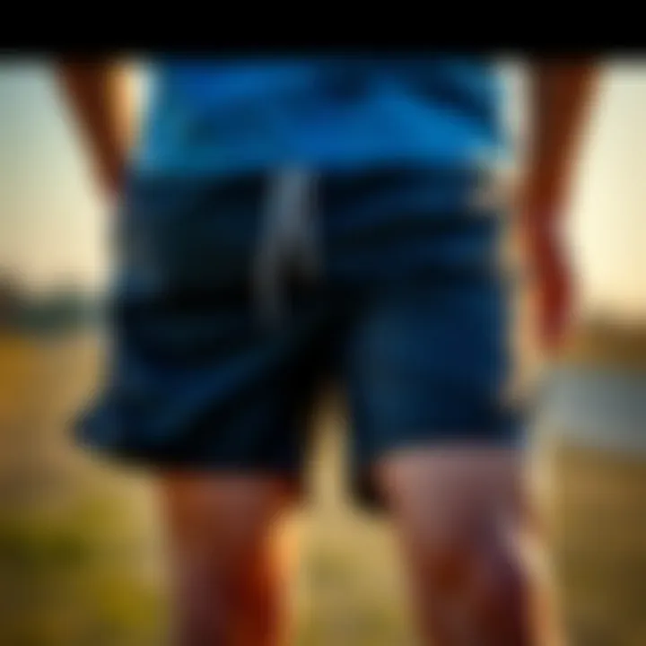 Athletic shorts designed for sports and activities