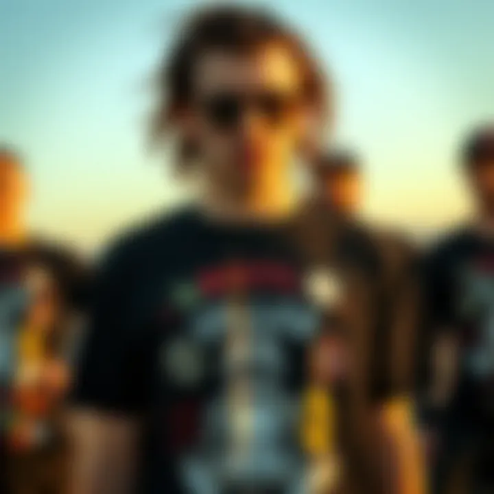 Cultural Identity Reflected in Sullen Tees A collage of various sullen tees reflecting cultural identity.