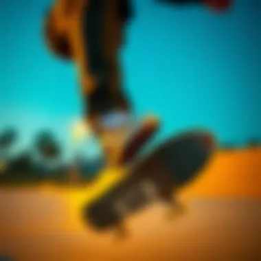 Skater performing a trick wearing all black hi-top Vans