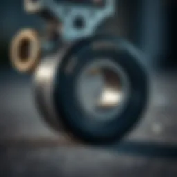 High-performance skateboard wheel bearings
