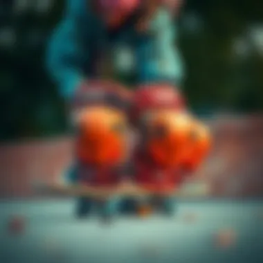 Illustration of different types of knee pads available in the market, highlighting various styles and designs.