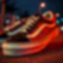 Classic design of Vans Old Skool showcasing its iconic stripe.