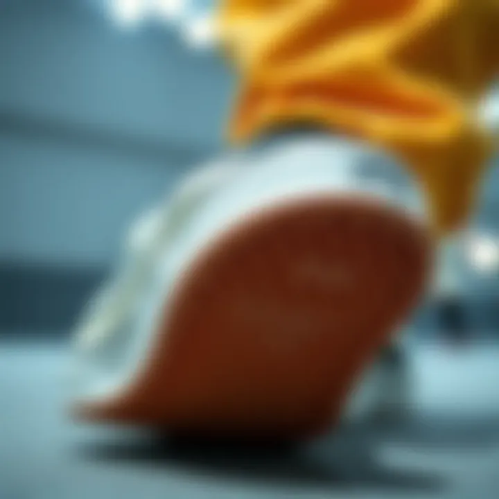 Durable Sole Design of Vans Old Skool Close-up of the Vans Old Skool sole highlighting its grip and durability.