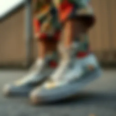 Fashionable Outfit Featuring Floral High Top Vans Fashionable outfit featuring floral high top Vans