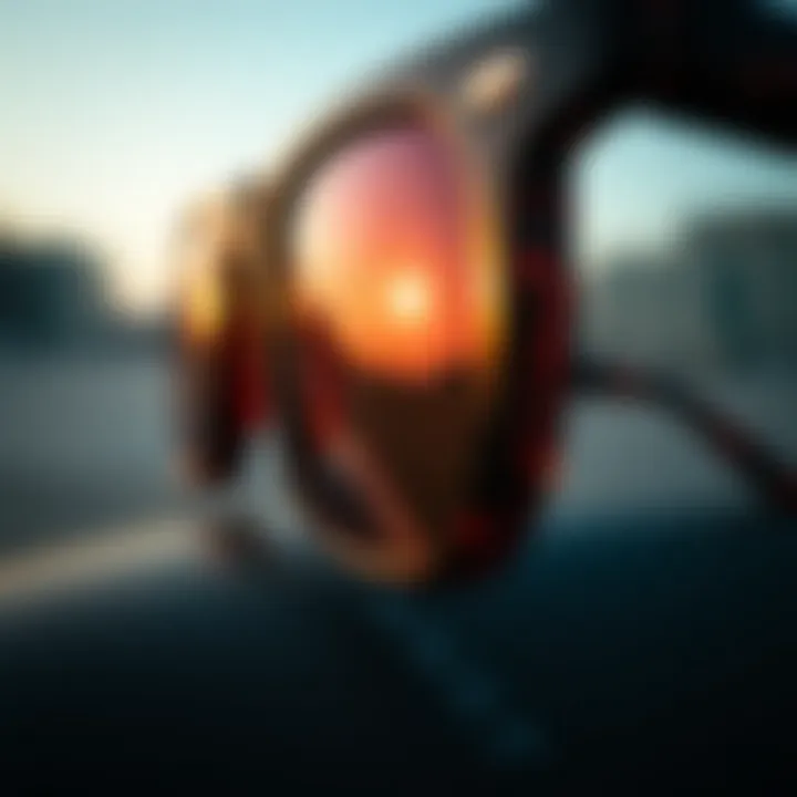 Close-up view of durable frame materials