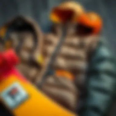 Styling Tips with Skate Gear A stylish arrangement of the penny packable puffer jacket alongside skate gear.