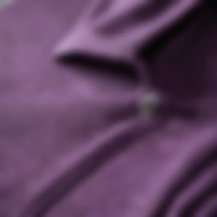 Close-up of the fabric texture showcasing the quality of the sweatshirt