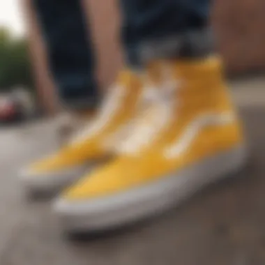 Notable The Significance of Vans Sk8 Hi Yellow in Skate Culture