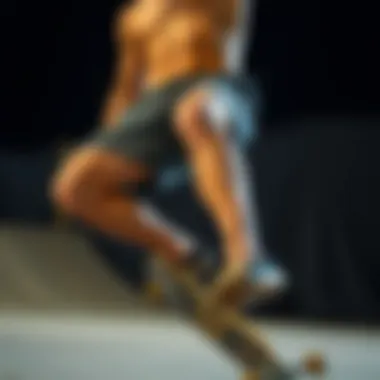 Flexibility and Comfort Demonstration Demonstration of flexibility and comfort in shorts