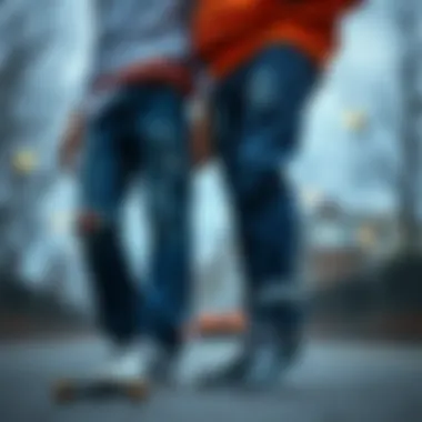 Comparison of Tripp NYC jeans with other popular skate brands