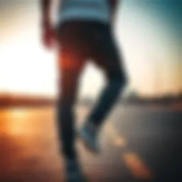 Tripp NYC skinny jeans showcasing unique design elements