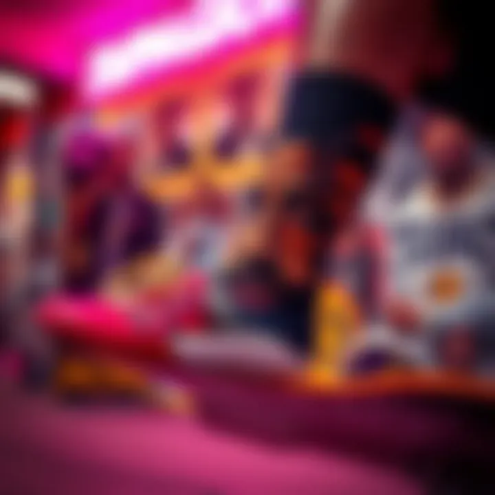 Collage of Tupac's influence in fashion and skate culture