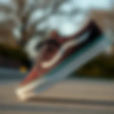 Vans anti-slip shoe showcasing innovative grip design