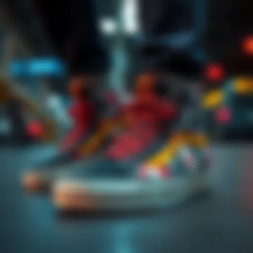 Design Elements of Vans High Top Shoes Vans high top shoes showcasing various design elements